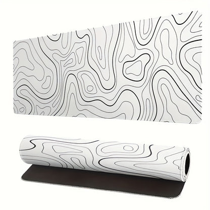 Topographic Map Mouse Pad