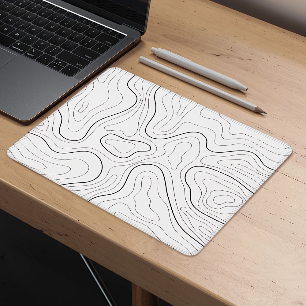 Topographic Map Mouse Pad