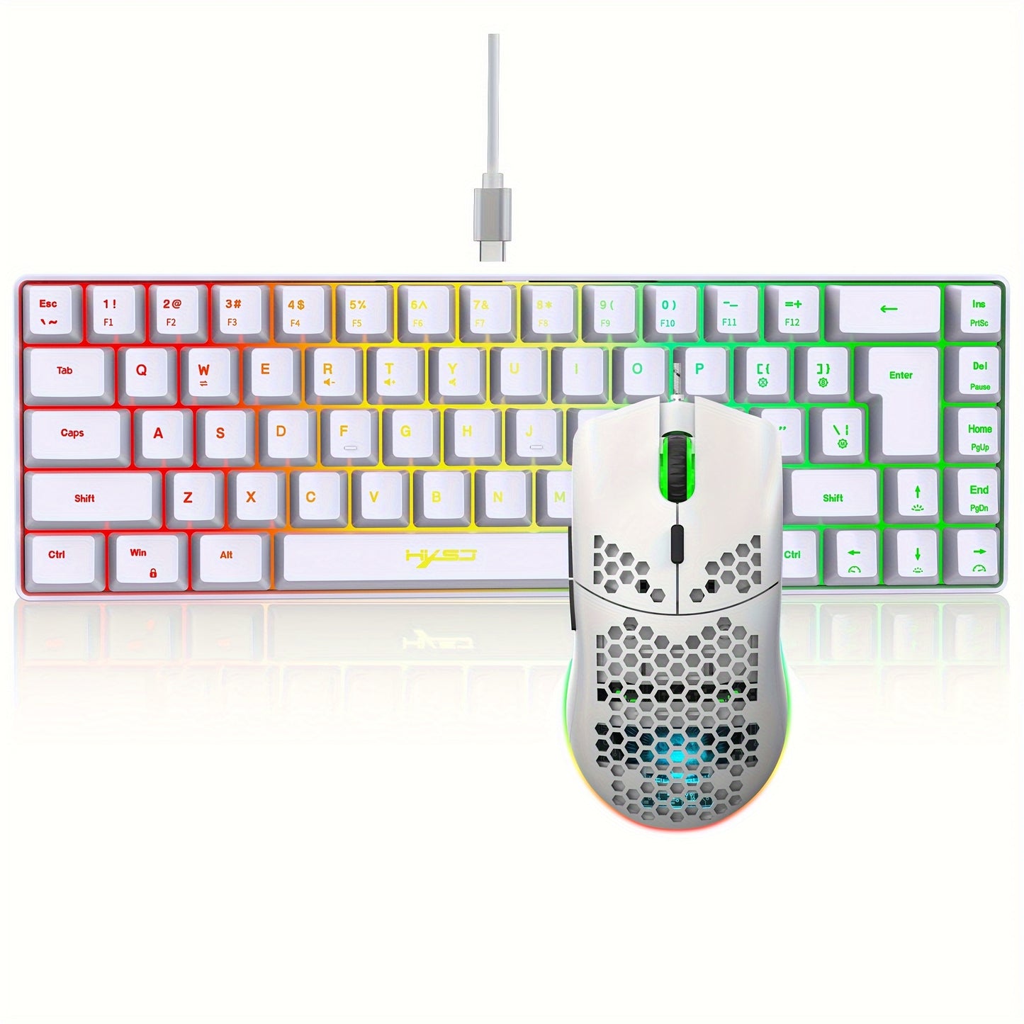 RGB Keyboard And Gaming Mouse