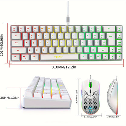 RGB Keyboard And Gaming Mouse